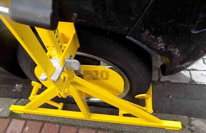 Strażnicy uchronili go przed większą grzywną. Fot. Straż Miejska m.st. Warszawy/Twitter