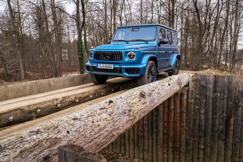 2024 Mercedes klasy G przód