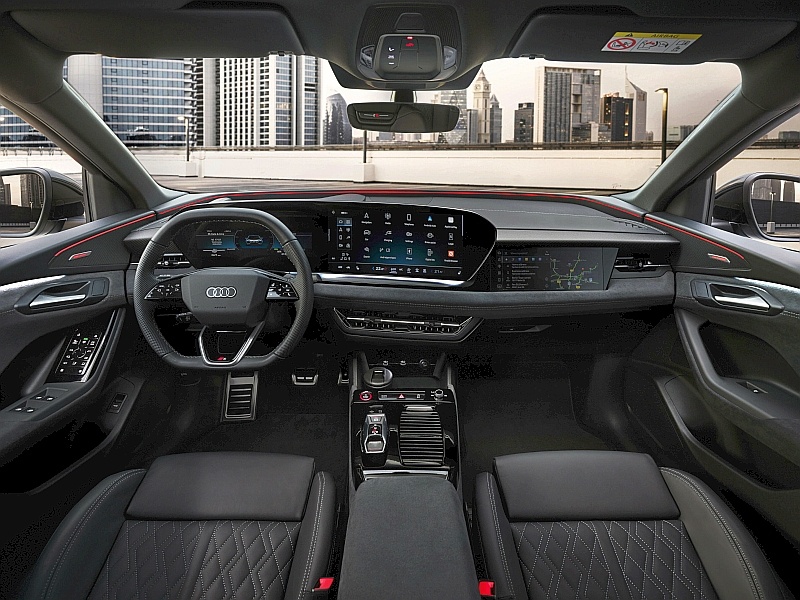 Audi SQ6 Sportback e-tron - kokpit