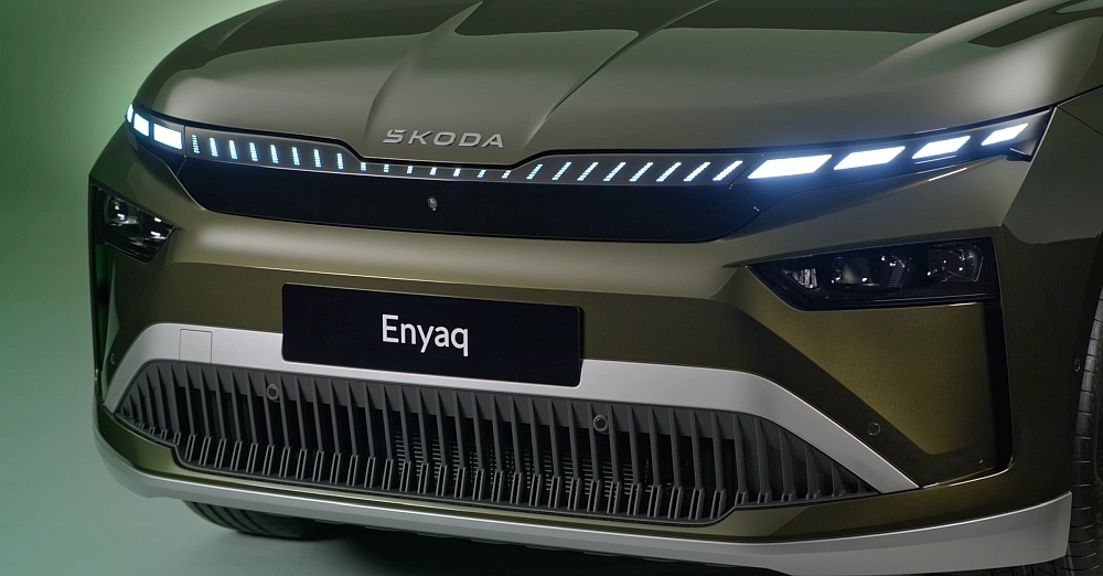 2025 Skoda Enyaq - przód