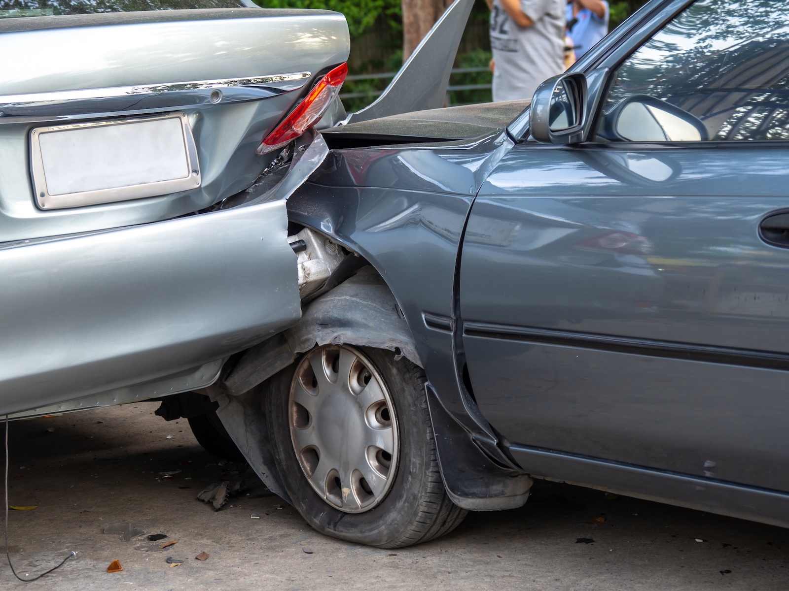 stłuczka wypadek auto