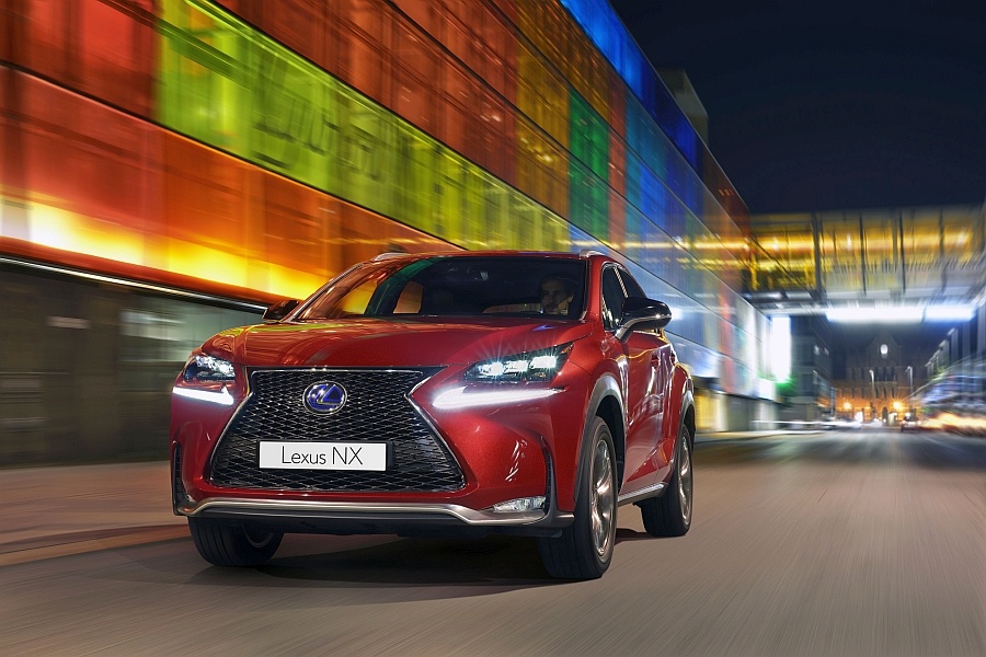 Lexus NX - crast testy