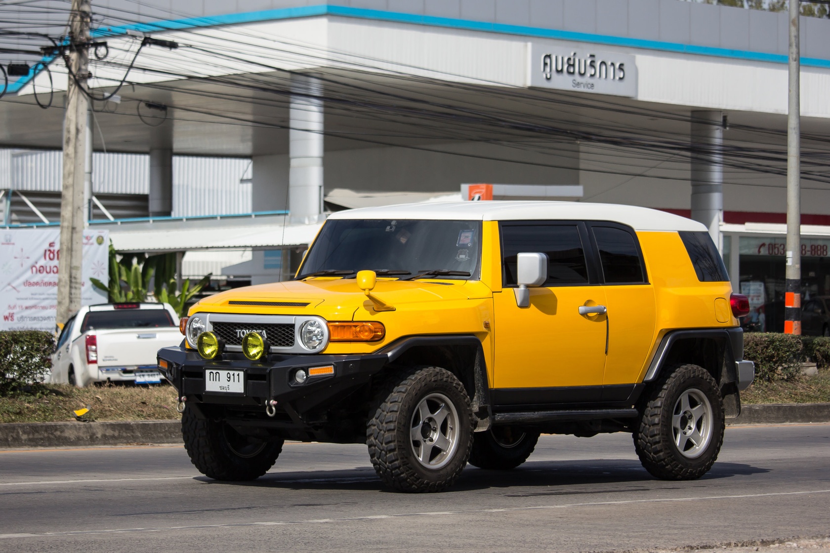 Auto retro Toyota FJ Cruiser