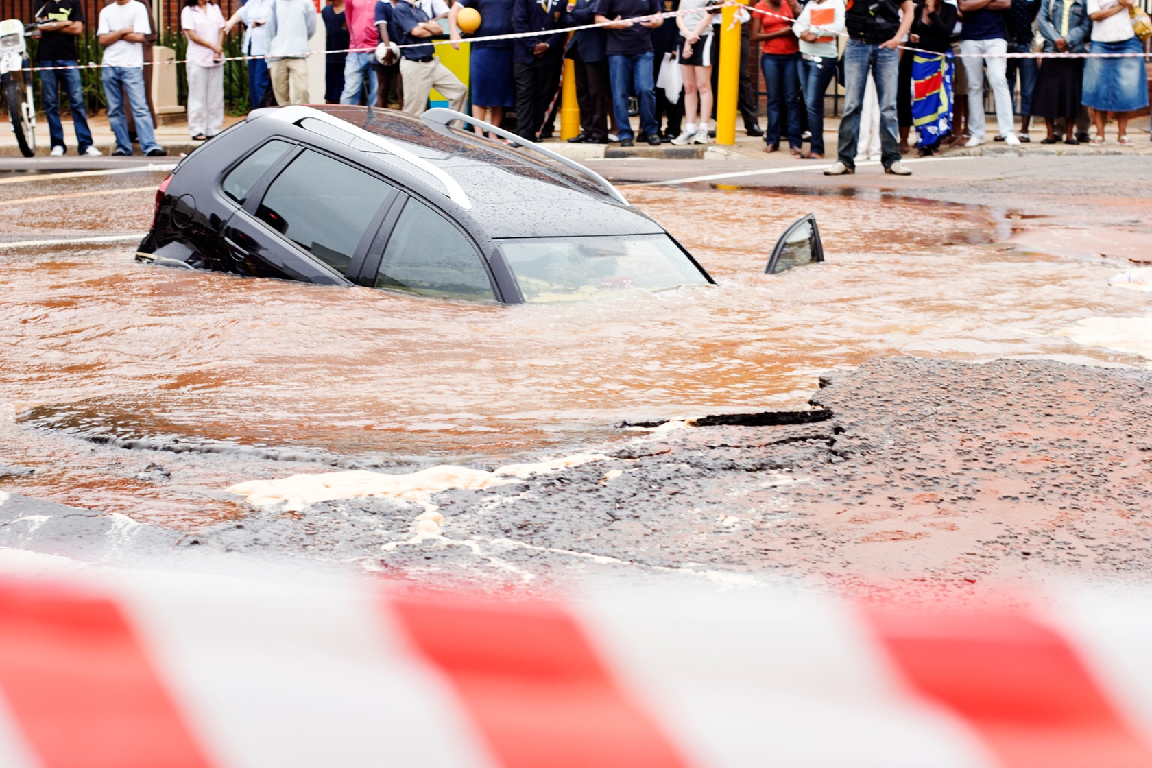 Auto po powodzi