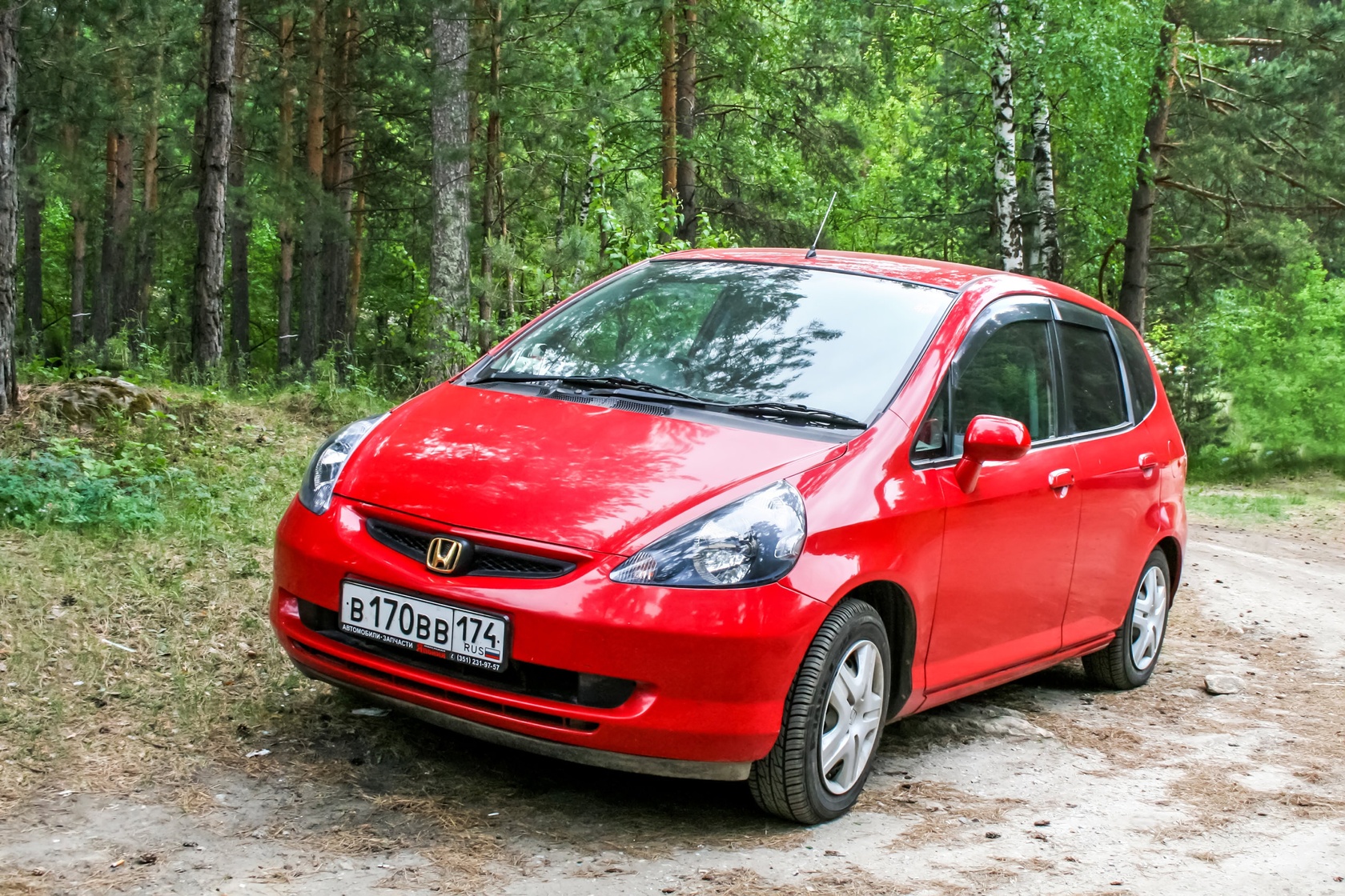 Pierwszy samochód Honda Jazz