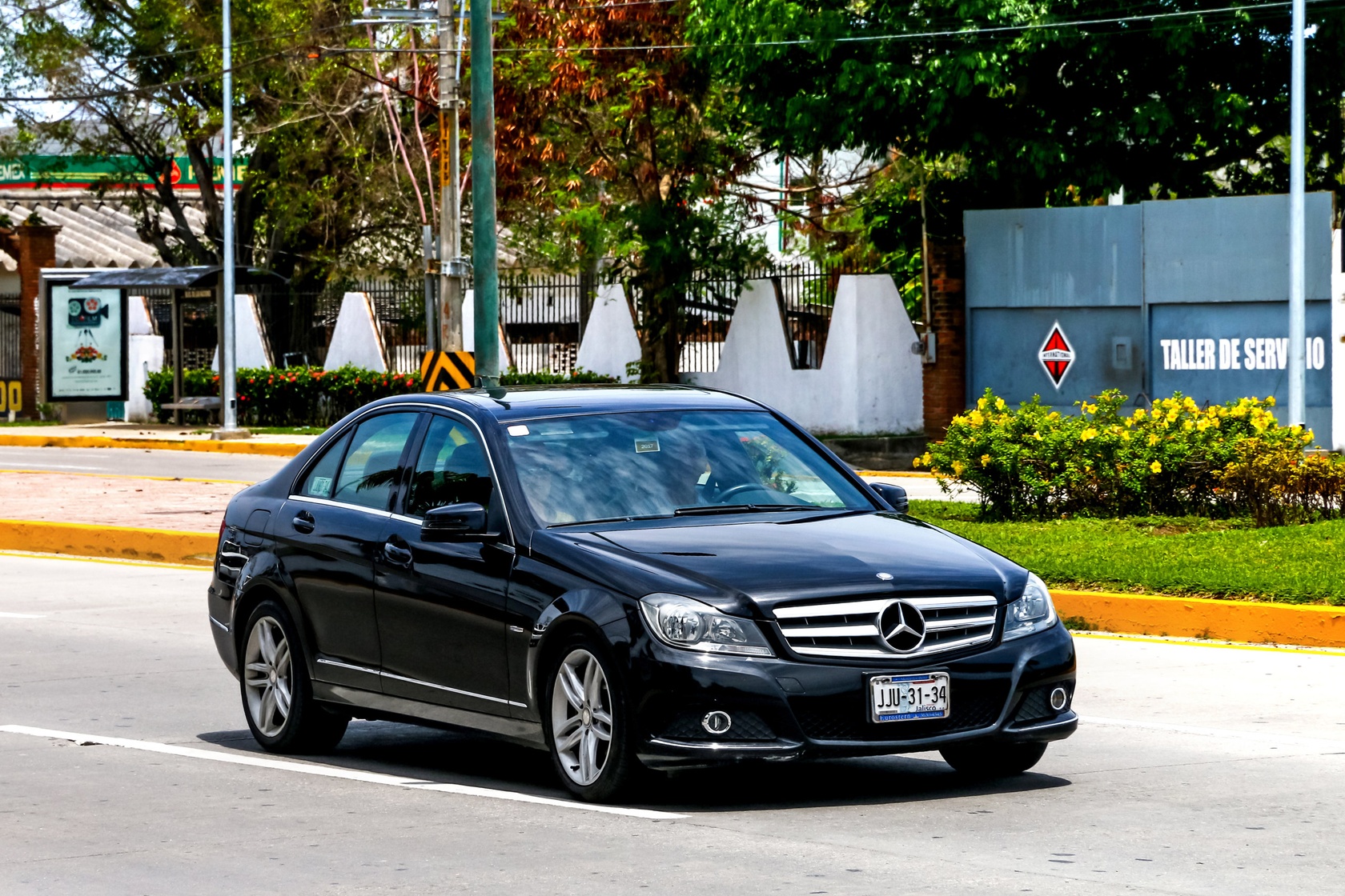 Sportowe auto Mercedes-Benz C350