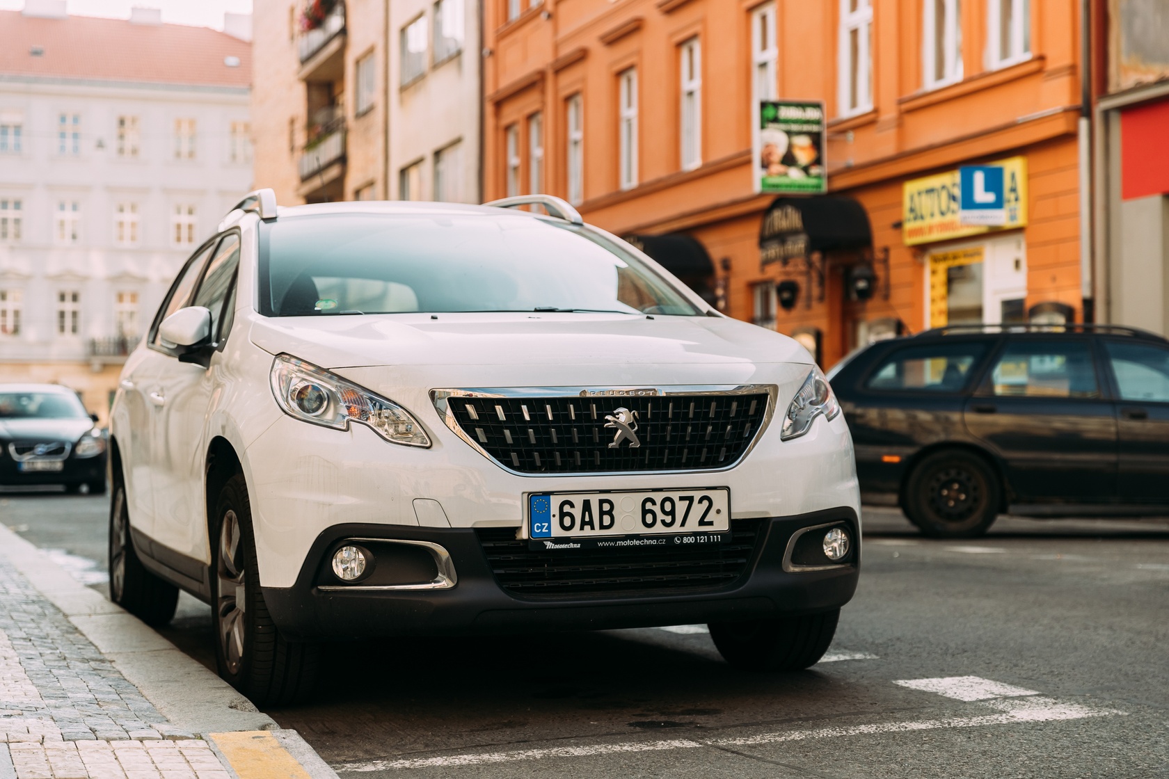 Peugeot 2008 w mieście