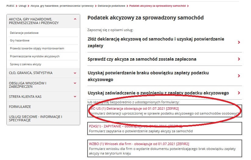 Jak zapłacić akcyzę