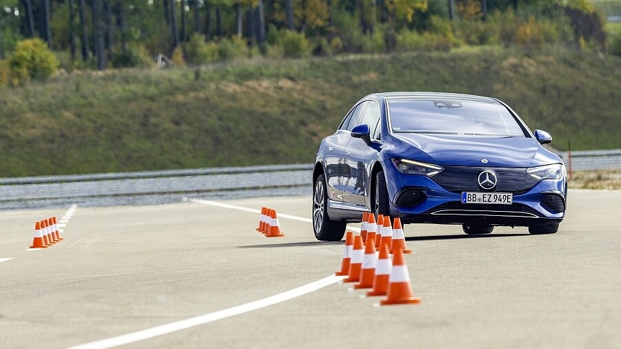 test losia - Mercedes EQE