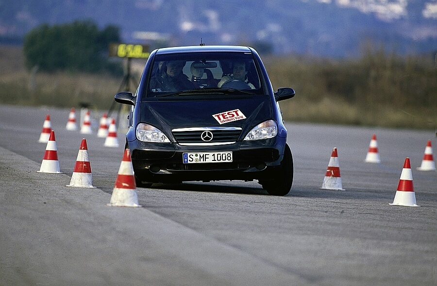 test łosia - Mercedes A