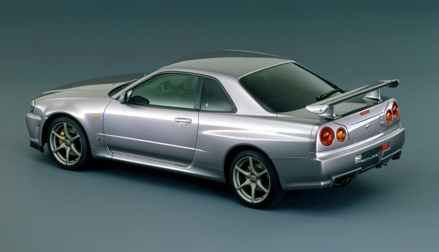 NIssan GT-R R34 - tylna oś skrętna