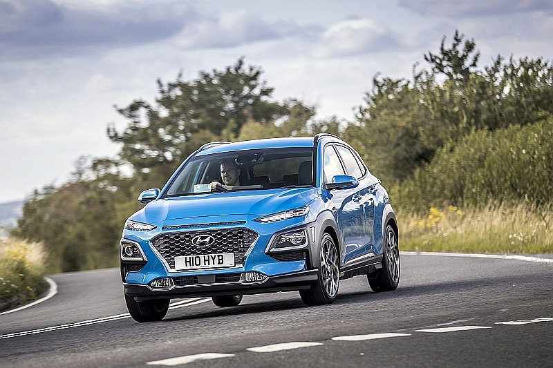 Hyundai Kona Hybrid - samochody hybrydowe