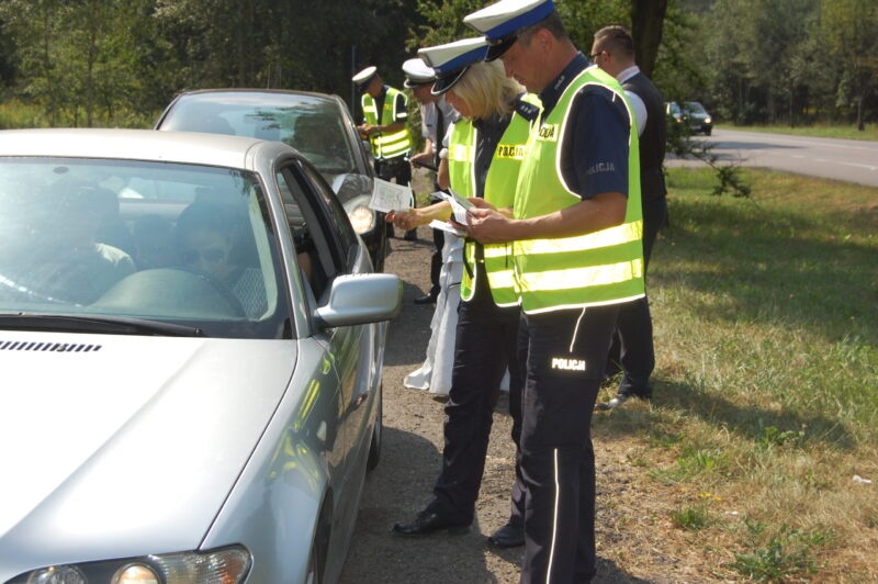 Kontrola drogowa policja ITD