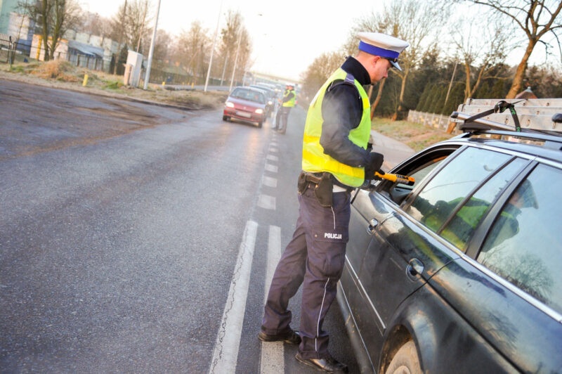 policja alkomat badanie kontrola