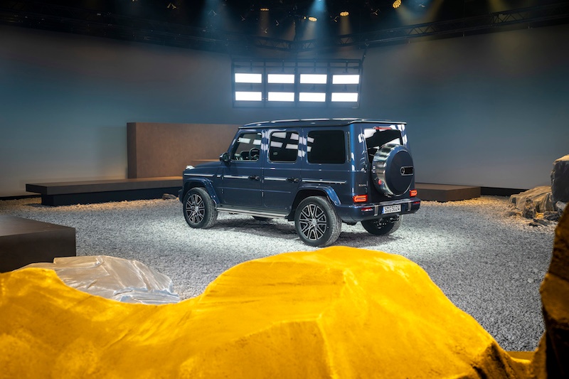 2024 Mercedes klasy G tył bok