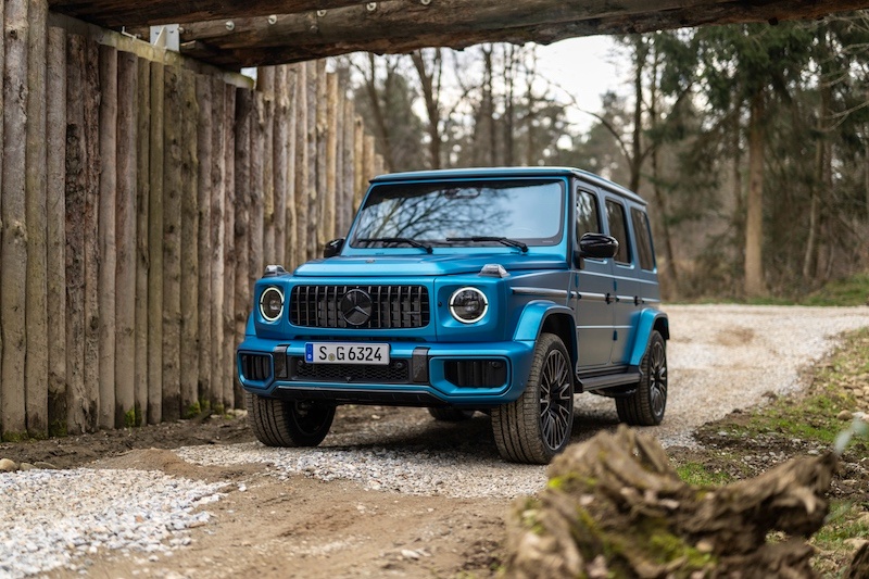 2024 Mercedes klasy G przód