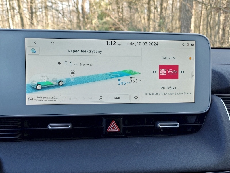 Hyundai Ioniq 5 77 kWh 229 - ekran