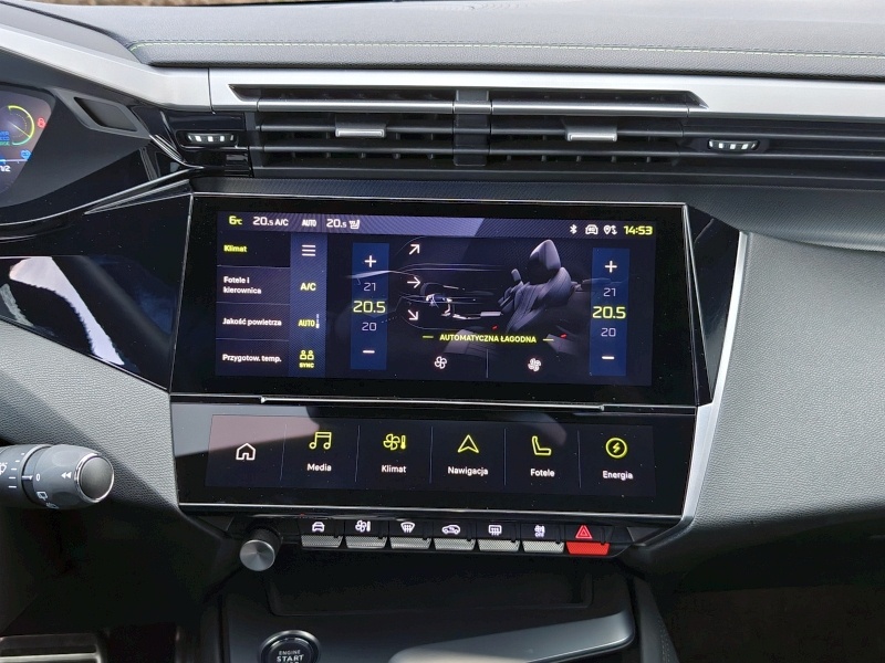 Peugeot E-308 - system multimedialny