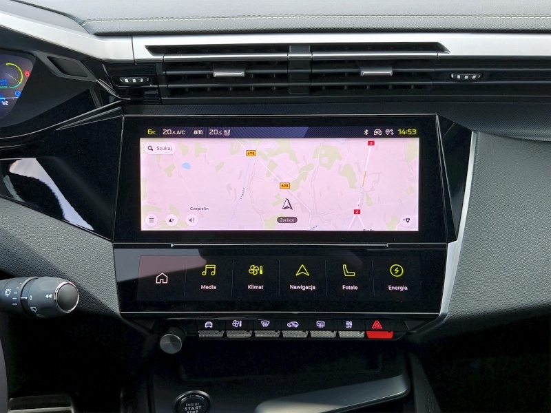 Peugeot E-308 - system multimedialny