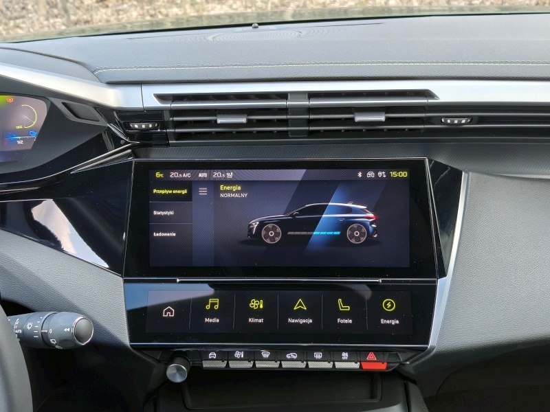 Peugeot E-308 - system multimedialny