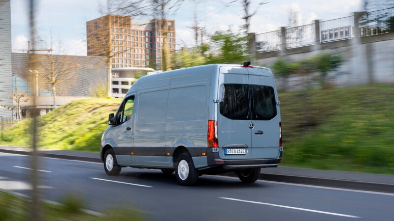 E-sprinter Mercedes elektryczny