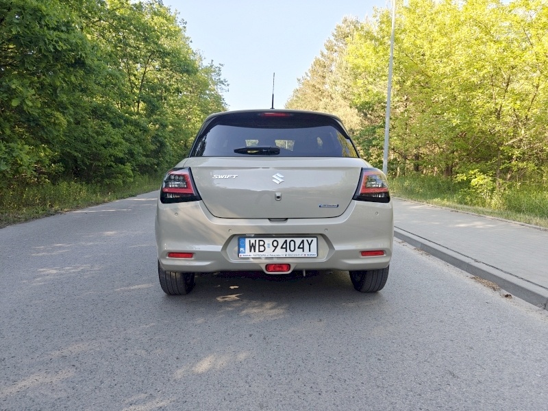 Nowe Suzuki Swift - tył