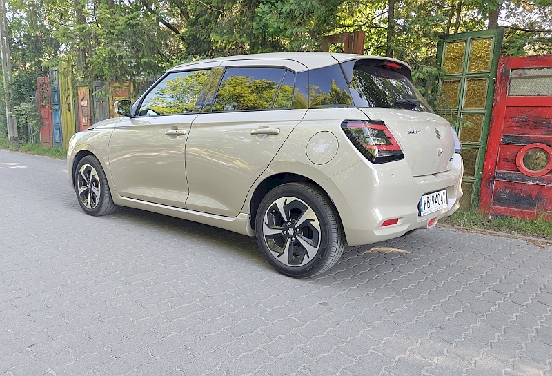 Nowe Suzuki Swift - tył