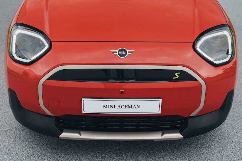 Mini Aceman przód grill